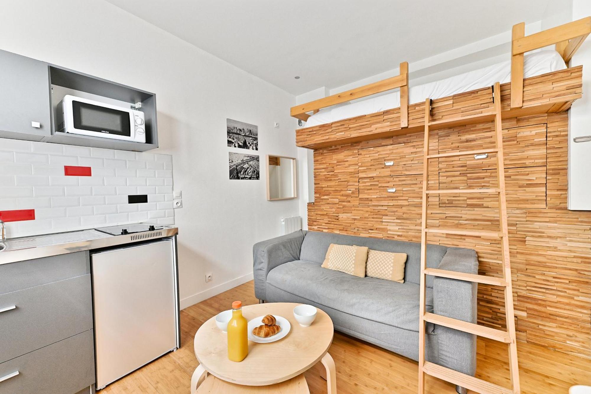 Charmant Studio Boulevard Voltaire Paris Exterior foto