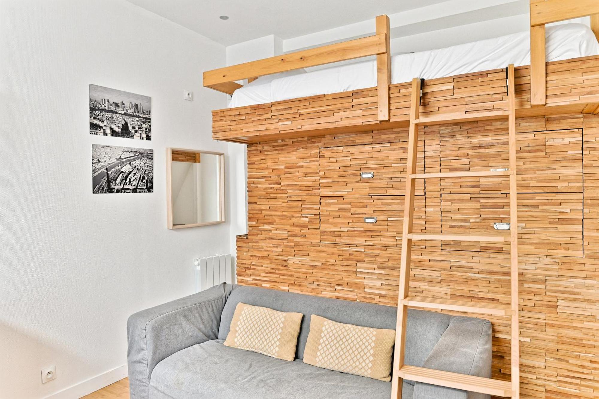 Charmant Studio Boulevard Voltaire Paris Exterior foto
